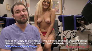 Skrivena Рейны Rider Novi studentski ispit Jane u rukavicama dr. Tampa i medicinske sestre Rose - Pogledajte cijeli film SAMO na GirlsGoneGyno Alexandria Jane &#039; s 1st movies u povijesti!